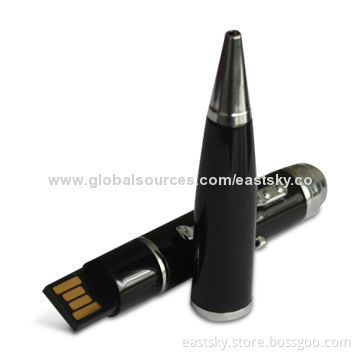 Laser Point Pen Shape USB, Data Retention More Than 10 Years, No Driver Needed, Deft Configuration
